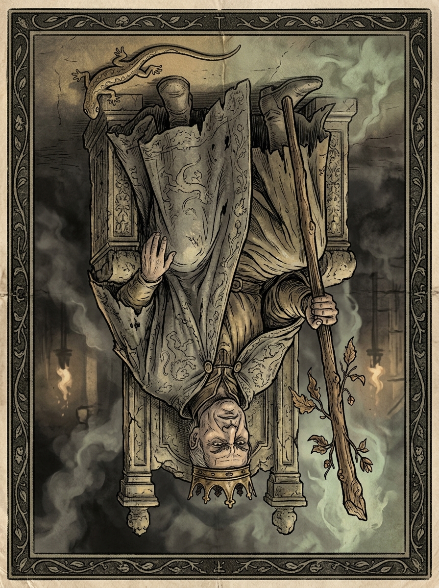 O Rei de Paus no Tarot — significado no amor, carreira e conselho — Carta invertida