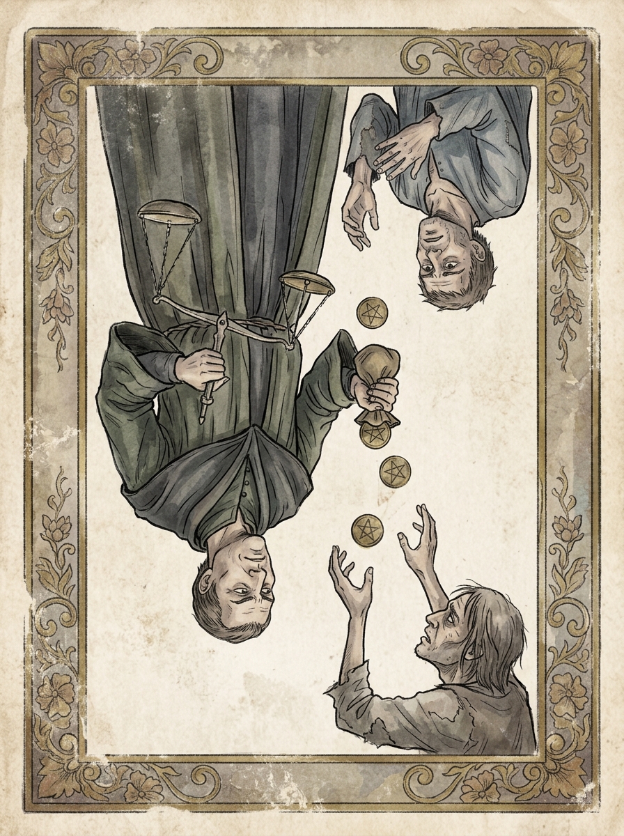 O Seis de Ouros no Tarot — significado no amor, carreira e conselho — Carta invertida