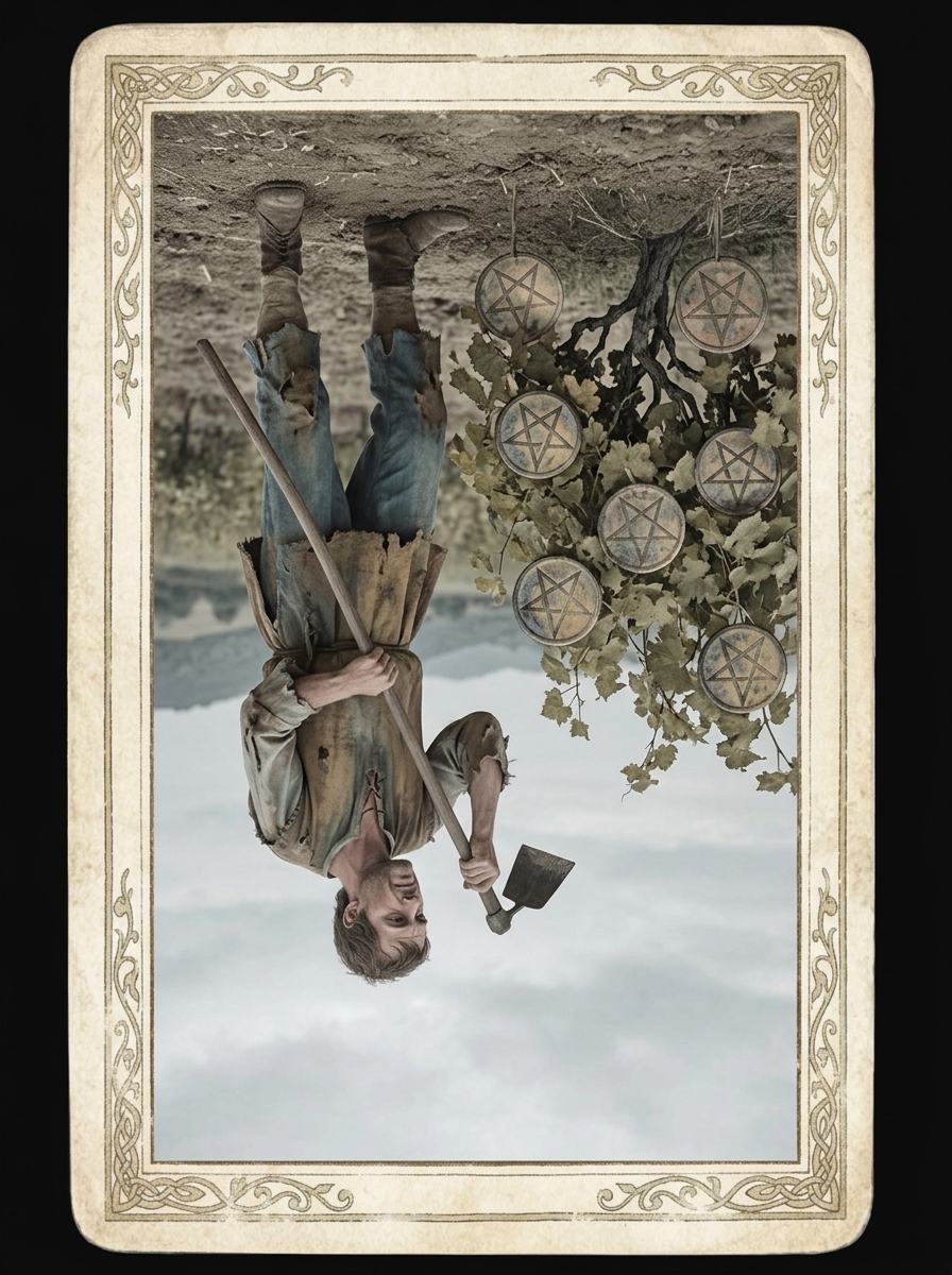 O Sete de Ouros no Tarot — significado no amor, carreira e conselho — Carta invertida