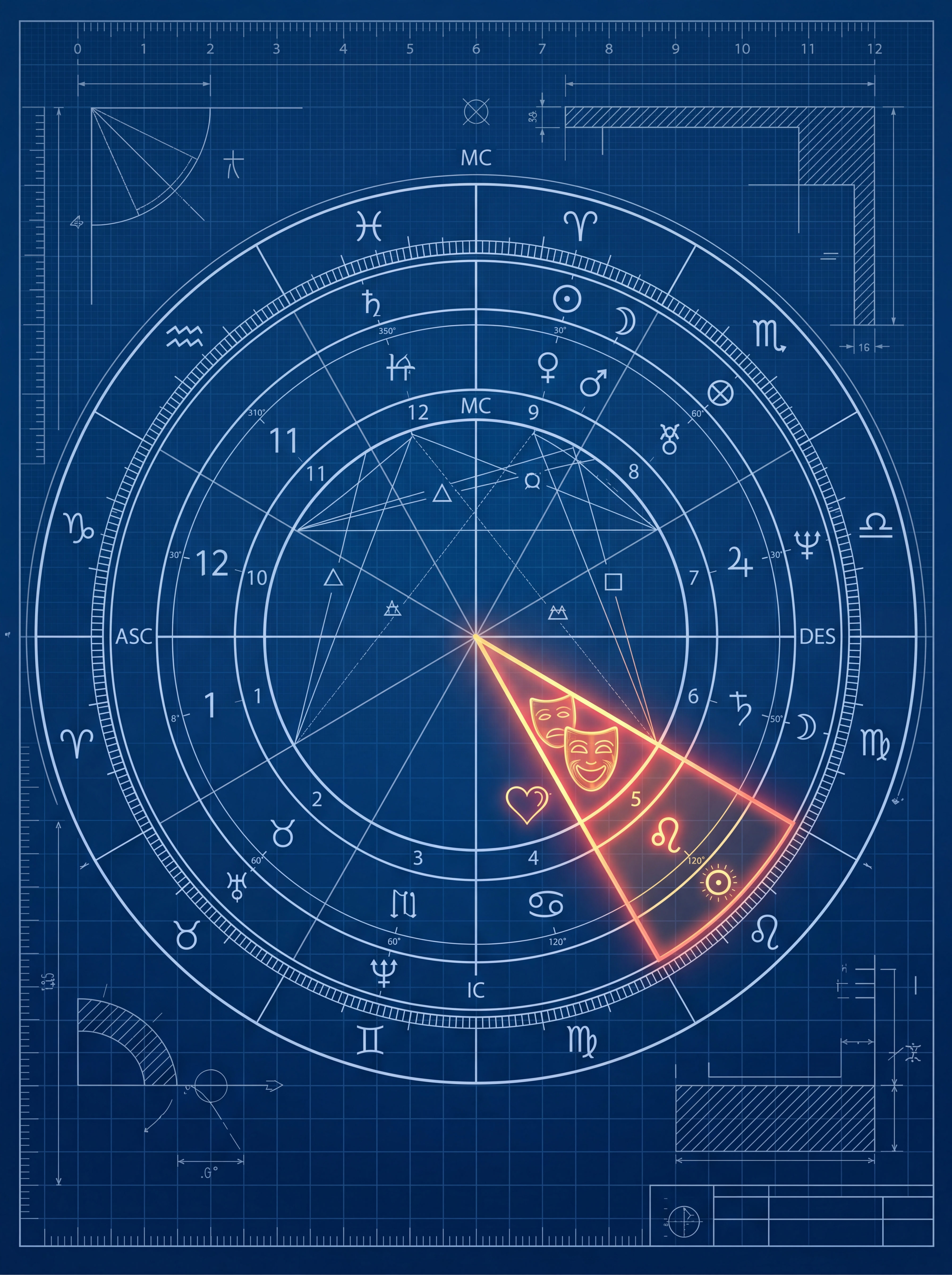Casa 5 na astrologia
