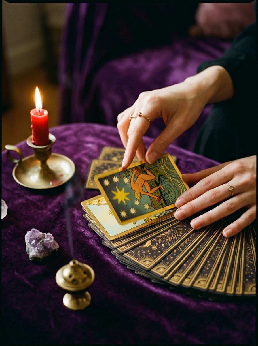 Carta do dia: tarot diário com uma só carta