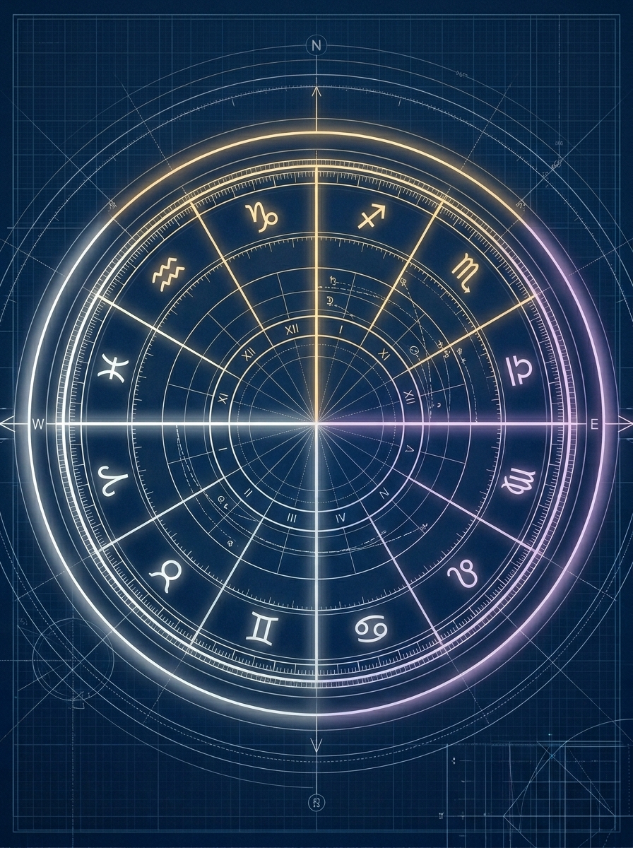 Hemisférios do mapa astral
