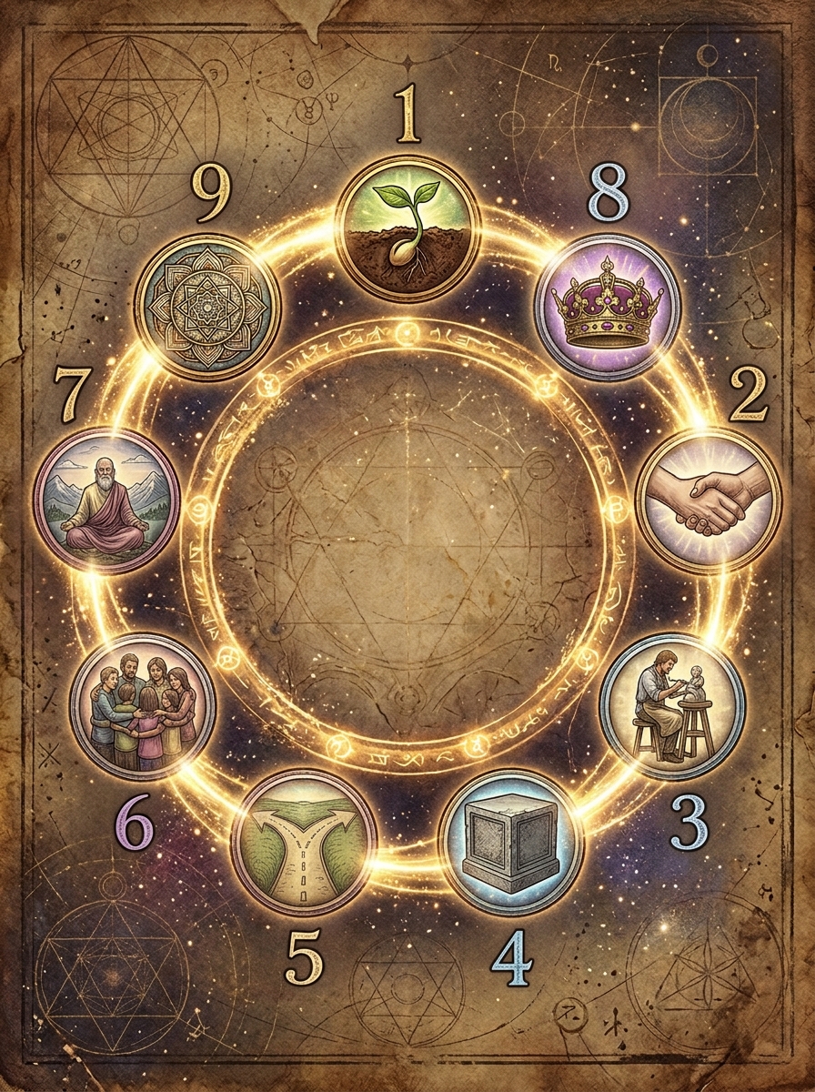 Ciclos de 9 anos na numerologia