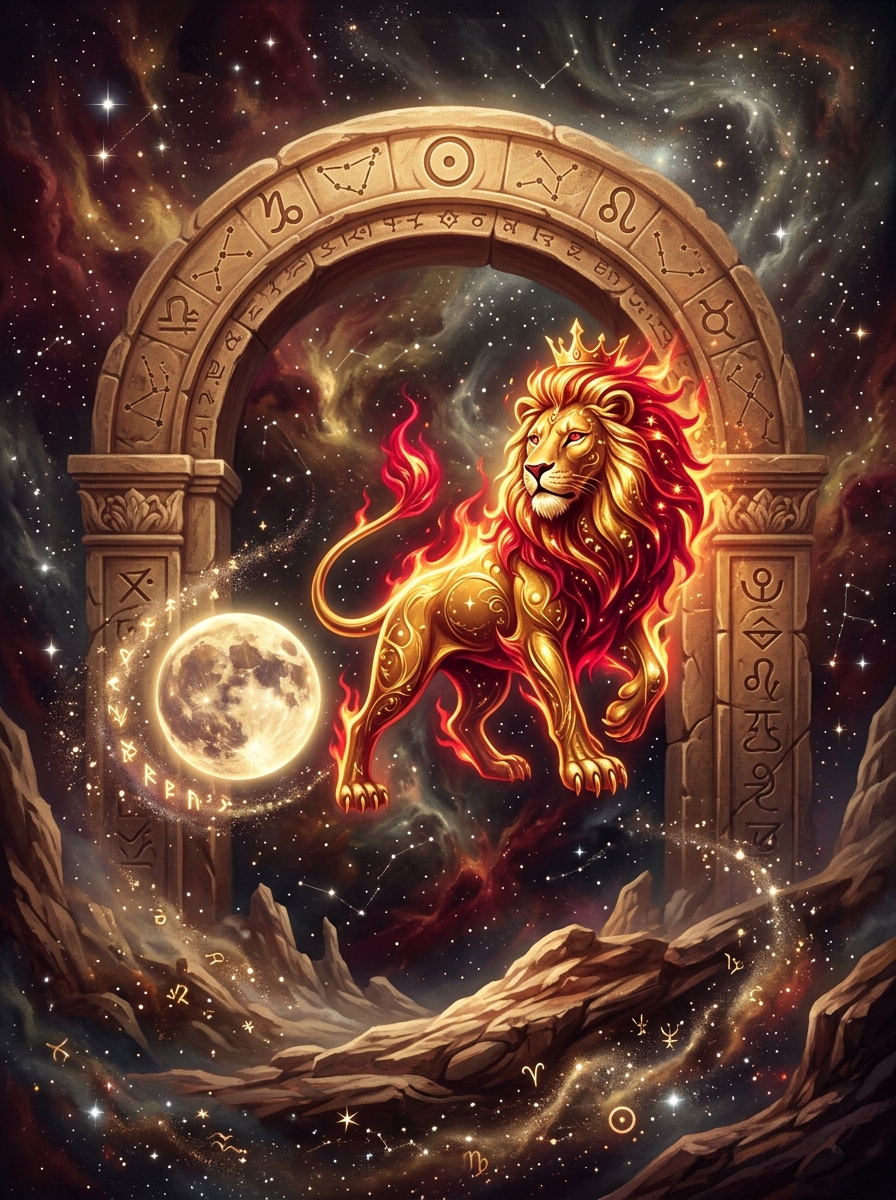 Sol em Capricórnio e Ascendente em Leão