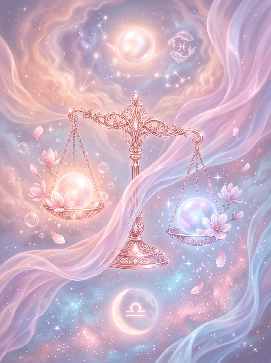Sol em Peixes com Lua em Libra