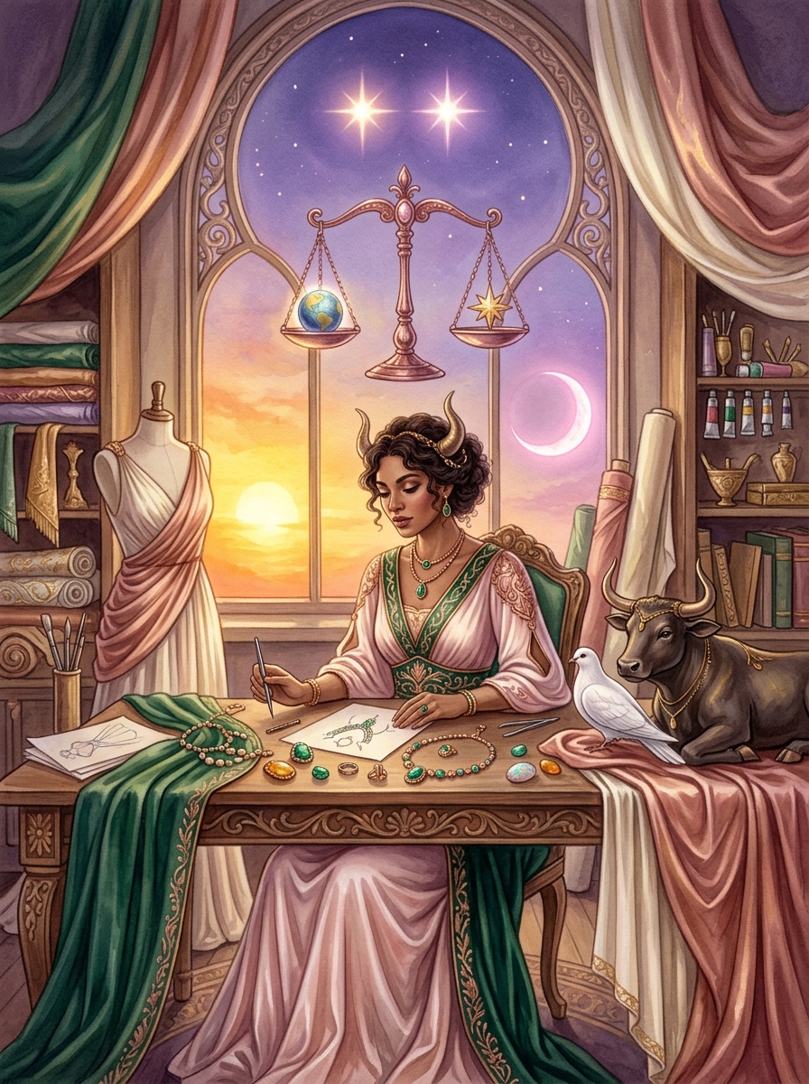 Sol em Touro com Lua em Libra