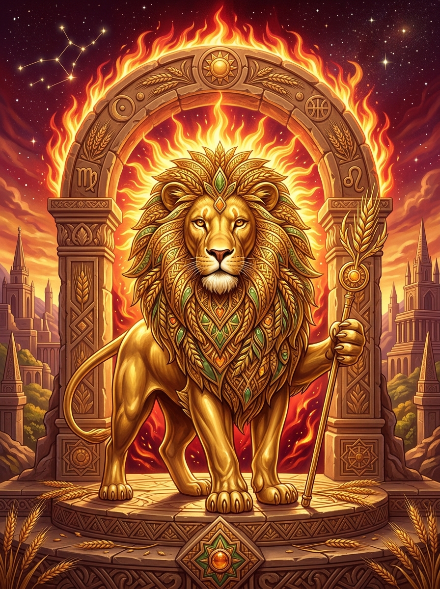 Sol em Virgem e Ascendente em Leão