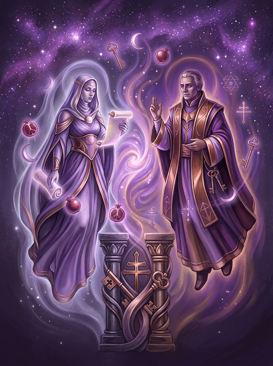 A Sacerdotisa e O Papa