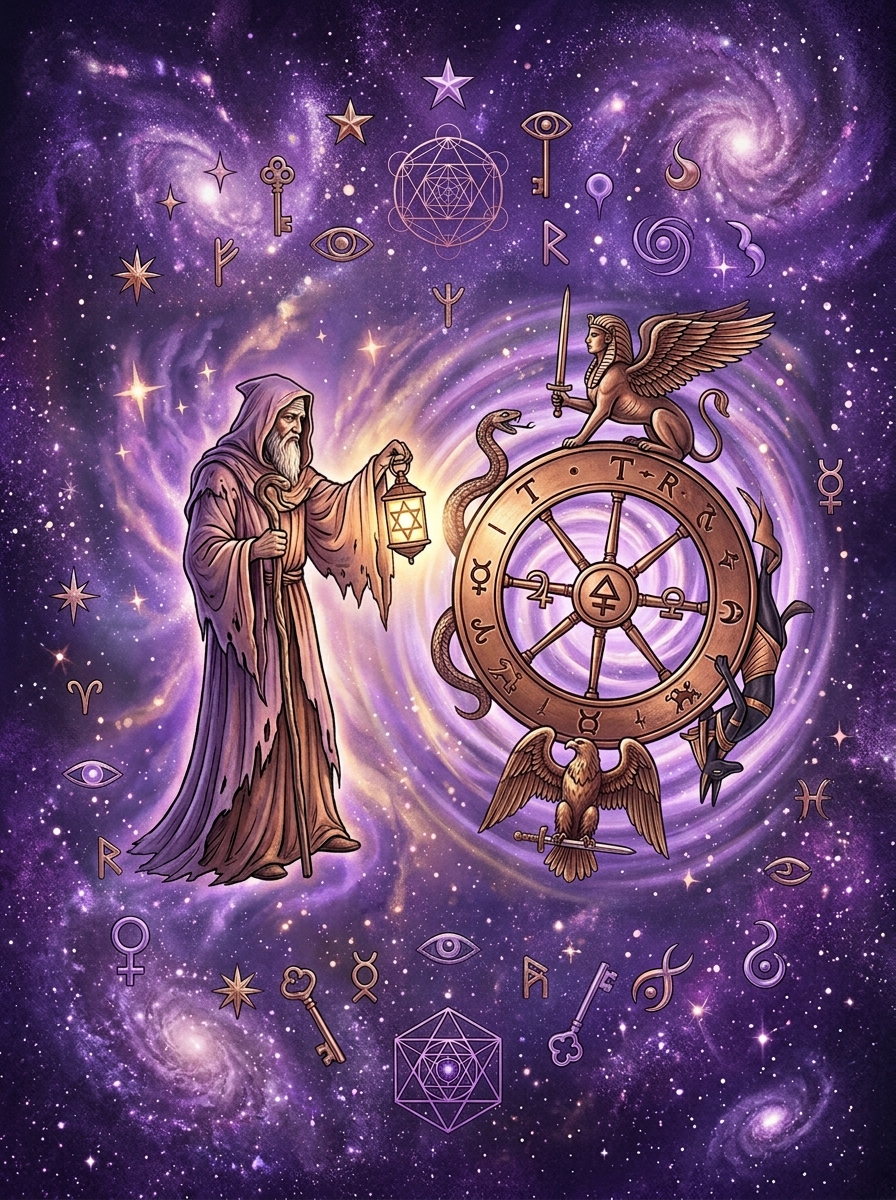 O Eremita e A Roda da Fortuna